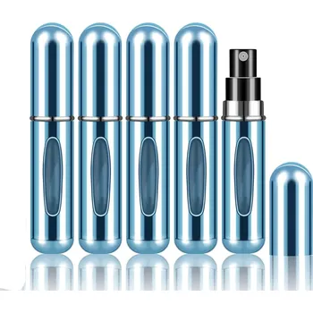 Nestandardní parfém Cestovní mini lahvička pro ženy do kabelky | cestovní flakon - Světle modrá 5 ks