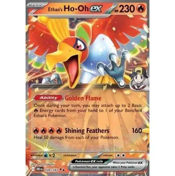 Sběratelská karetní hra Pokémon DRI 039/182 Ethan's Ho-Oh ex - Destined Rivals