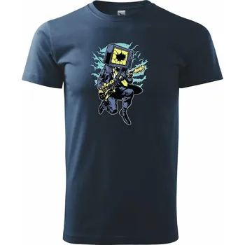 Death Rock - Triko extra velké (5-8XL) - 6XL ( Námořní modrá (velmi tmavá - téměř černá) )