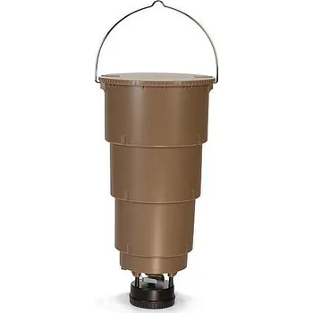 Krmící dávkovací zařízení pro drůbež, zvěř a ryby.