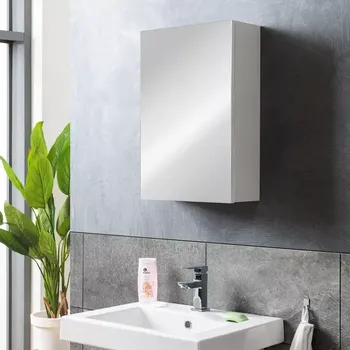 Koupelnový nábytek Závěsná skříňka 1 dveře SOLO 2 bílá - SLEVA 3% s kodem radost25