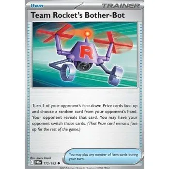 Volný čas Pokémon DRI 172/182 Team Rocket's Bother-Bot - Destined Rivals Stav: Near Mint, Verze: NORMAL