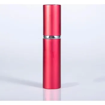 Rozprašovač parfému Plnitelný cestovní skleněný rozprašovač parfémů | mini flakon - červený , 5ml