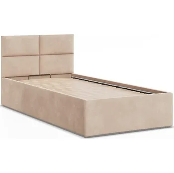 Postel Čalouněná postel BORGO 90x200 výběr z barev TRINITY 2 světle béžová