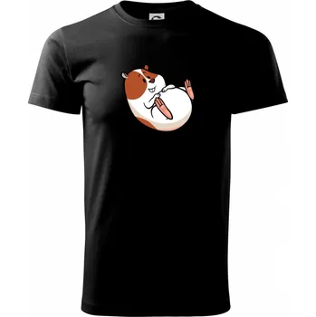 Pánské tričko Křeček lenoch - Triko extra velké (5-8XL) - 7XL ( Černá )