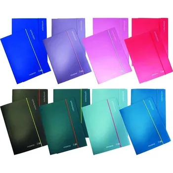 Archivační box Desky s gumičkou "Color Touch", fialová, MITAMA 62030-90276