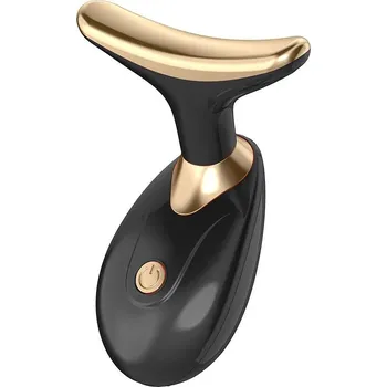 Masážní přístroj Masážní přístroj na zpevnění pleti | Vibrační přístroj na obličej a krk - Black-C