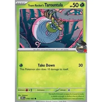 Volný čas Pokémon DRI 019/182 Team Rocket's Tarountula - Destined Rivals Stav: Near Mint, Verze: NORMAL