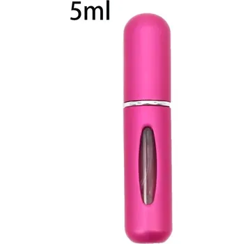 Plnitelný cestovní rozprašovač 5 ml | mini lahvička - 5ml Matte Rose