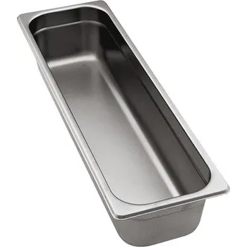 Optinox Gastronádoba GN 2/4 (h=65 mm) nerezová plná OPTINOX