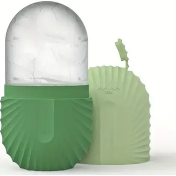 Masážní přístroj Ledový masážní váleček pro lifting pleti a konturování obličeje | péče o pleť - Zelený