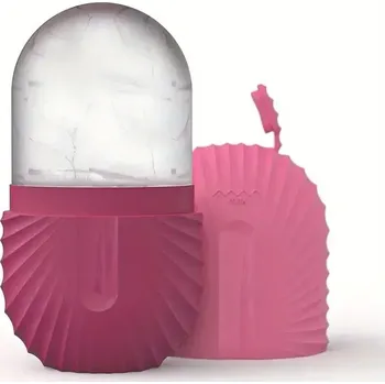 Masážní přístroj Ledový masážní váleček pro lifting pleti a konturování obličeje | péče o pleť - Růžová barva