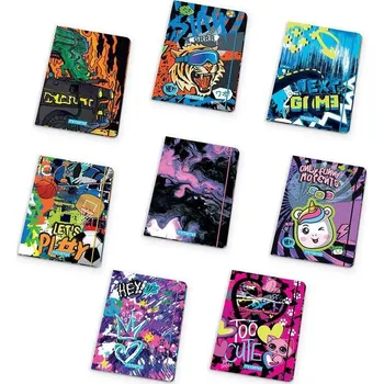 Archivační box Desky s gumičkou "Fantasy colors", skate, MITAMA 61906-90030