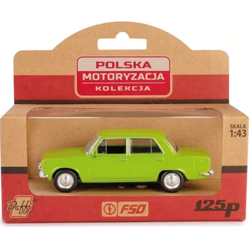 autíčko Model auta PRL Fiat 125p zelený