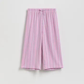 Dívčí kalhoty Reserved - Žerzejové kalhoty culottes - orchidejová - 254GX-40X - 254GX-40X-116