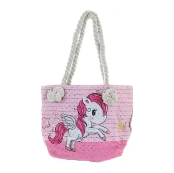 Látková kabelka přes rameno Jednorožec