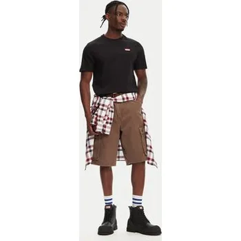 Pánské tričko Hunter T-Shirt Tavish HARM0082251 Černá Regular Fit S