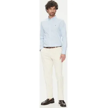Pánská košile Tommy Hilfiger Košile MW0MW38556 Světle modrá Slim Fit XXL