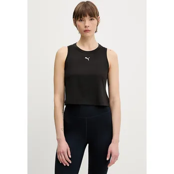 Dámské oblečení Tréninkový top Puma 525772 černá 99X, vel. M