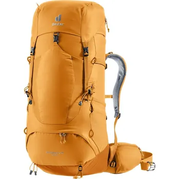 turistický batoh Trekingový batoh DEUTER Aircontact Lite 50 + 10 amber-maple