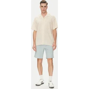 Pánská košile Jack & Jones Košile Luke 12277185 Béžová Relaxed Fit L