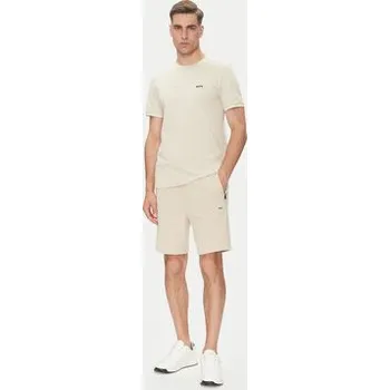 Pánské tričko BOSS T-Shirt Taul 50521245 Béžová Regular Fit XXL