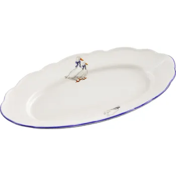 Mary-Anne, mísa oválná, 17 cm, husy, Leander