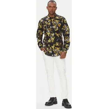 Pánská košile Versace Jeans Couture Košile 78GAL2S0 Černá Regular Fit 54