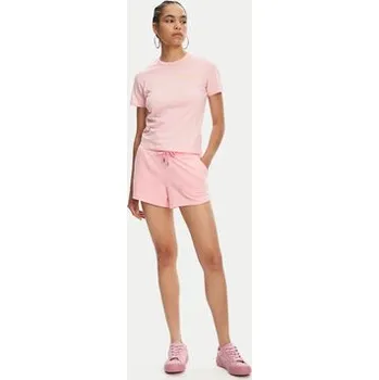 Pánské tričko Juicy Couture T-Shirt La Beach JCWCT125319 Růžová Regular Fit M