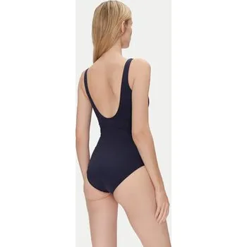 Dámské plavky Hunkemöller Jednodílné plavky Shaping Shell 301235 Tmavomodrá L