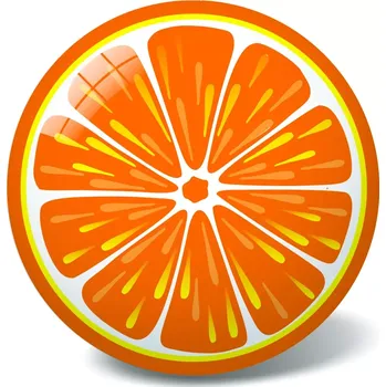 Dětský míč Míč pomeranč, 23 cm