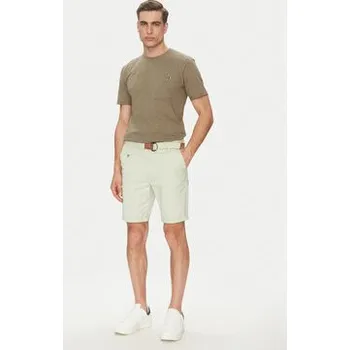 Pánské oblečení INDICODE T-Shirt Inandorra 41-104 Khaki Regular Fit S