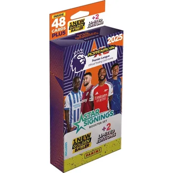 Sběratelská karetní hra PANINI Premier League 2024/2025 Adrenalyn Star Signings