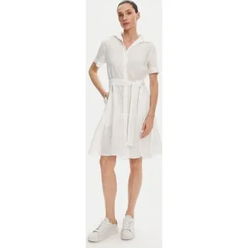 Dámské šaty Gant Košilové šaty 4503434 Bílá Regular Fit 38
