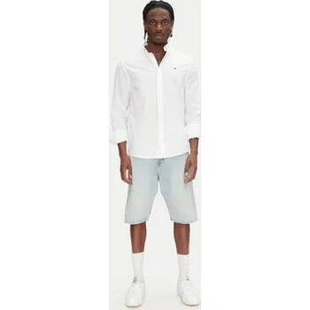 Pánská košile Tommy Jeans Košile DM0DM20875 Écru Regular Fit XXL