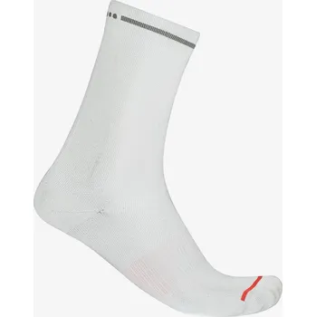 Pánské termo ponožky Cyklistické ponožky CASTELLI PREMIO EVO 18 SOCK - white XXL