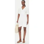 Pieces Letní šaty Sastina 17156475 Bílá Regular Fit S