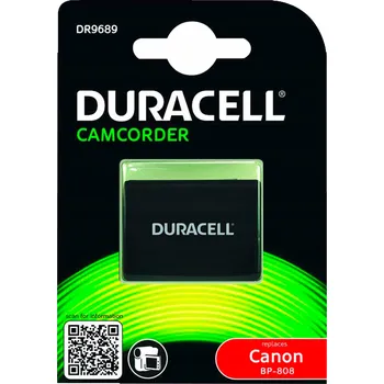 Duracell Li-Ion akumulátor 890mAh pro Canon BP-808