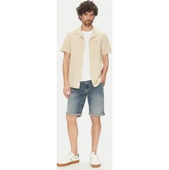 Dámské kraťasy Tommy Jeans Džínové šortky DM0DM20948 Modrá Regular Fit 38