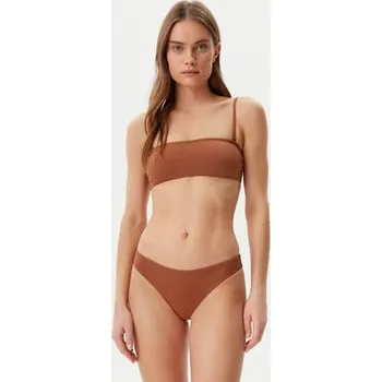 Dámské plavky Calvin Klein Swimwear Spodní část bikin KW0KW02705 Hnědá XL