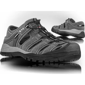 Pánské polobotky VM Footwear Obuv SINGAPORE 4625-25 outdoor sandál šedý - 42