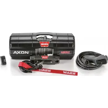 lanový naviják Nabiják WARN Axon 45-RC, 12V, pro ATV se syntetickým lanem