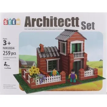 ostatní stavebnice Stavebnice Domek se Zahrádkou Plast