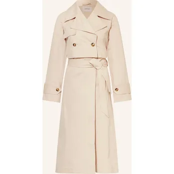 Dámský kabát Ninety-9 Dámský Trenčkot Unzip Me, krémová, 40
