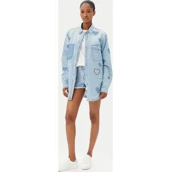 Pánské kraťasy One Teaspoon Džínové šortky Retro Dukes 26849 Modrá Relaxed Fit 24