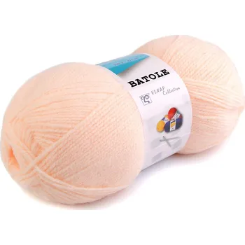 Příze Pletací příze Batole 100 g, barva 3 (53063) lososová světlá