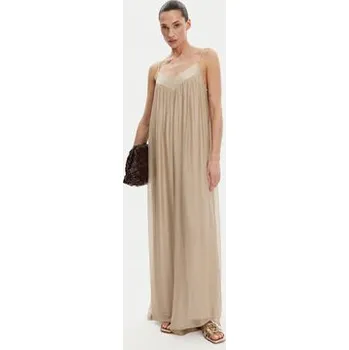 Dámský overall ViCOLO Overal TD0588 Béžová Relaxed Fit L