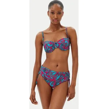 Dámské plavky Selmark Vrchní část bikin BL716 Tyrkysová 80B