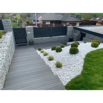 Terasové prkno WPC terasové prkno LamboDeck 140 x 20 x 2900 – Dark Grey