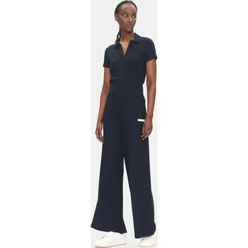 Pánské kalhoty EA7 Emporio Armani Kalhoty z materiálu 7W000165 AF12654 UB102 Tmavomodrá Regular Fit XS